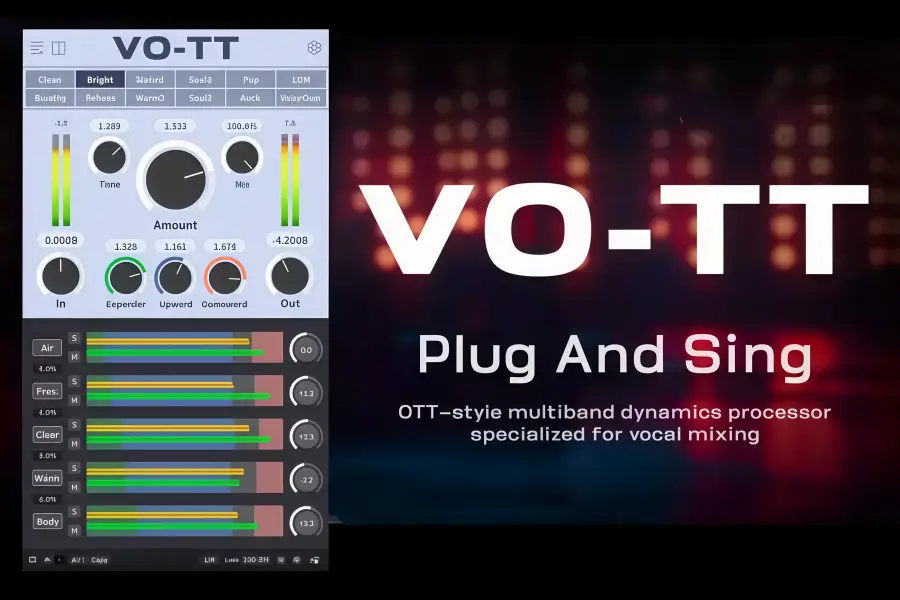 多段人声动态处理器-Three-Body Technology VO-TT