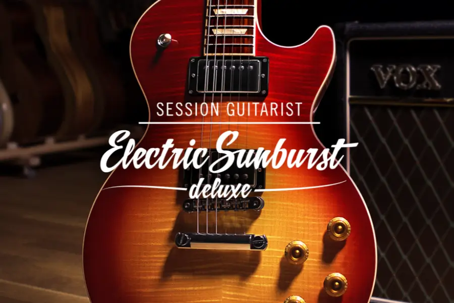 旭日电吉他豪华版-Session Guitarist Electric Sunburst Deluxe KONTAKT