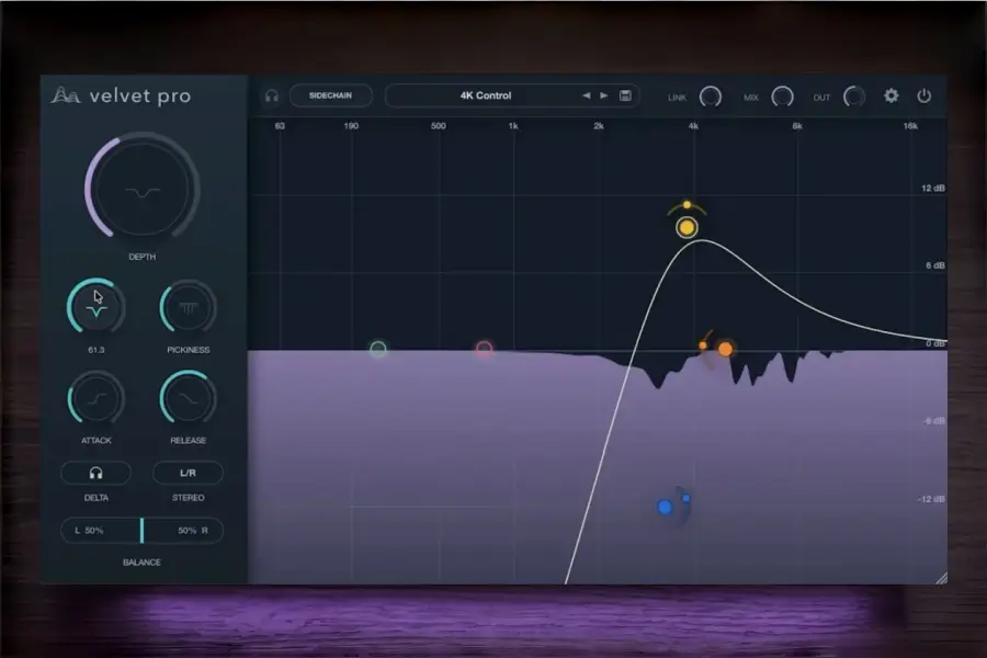 智能动态共振抑制-Cymatics VELVET PRO Dynamic Resonance Suppressor