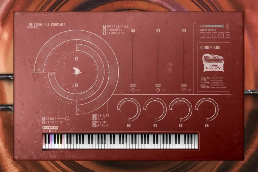 锣钢琴-The Crow Hill Company Origins Gong Piano