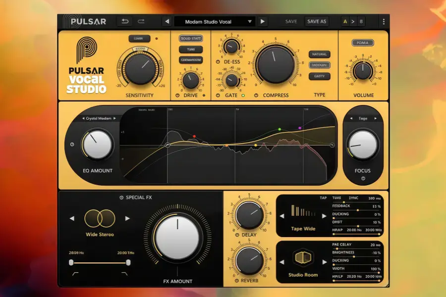 人声综合效果器-Pulsar Audio Pulsar Vocal Studio