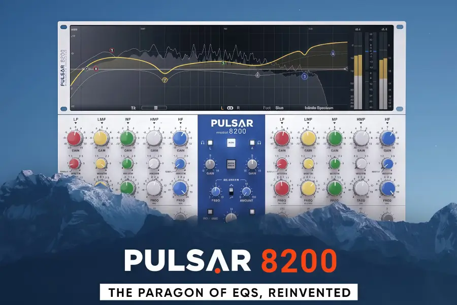 经典GML8200母带均衡器-Pulsar Audio Pulsar 8200