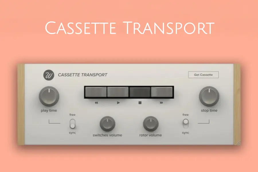 磁带启停变速插件-Wavesfactory Cassette Transport