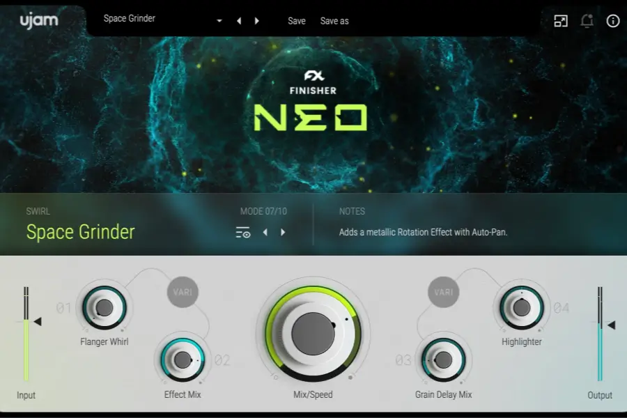 未来史诗流行电子效果器-uJAM Finisher NEO