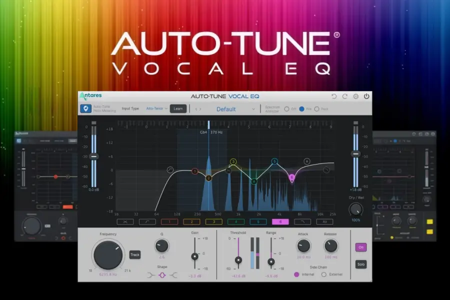 动态人声均衡器-Antares Auto-Tune Vocal EQ