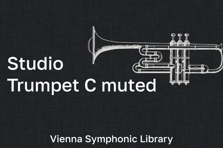 维也纳工作室C调弱音小号-VSL Studio Trumpet C muted