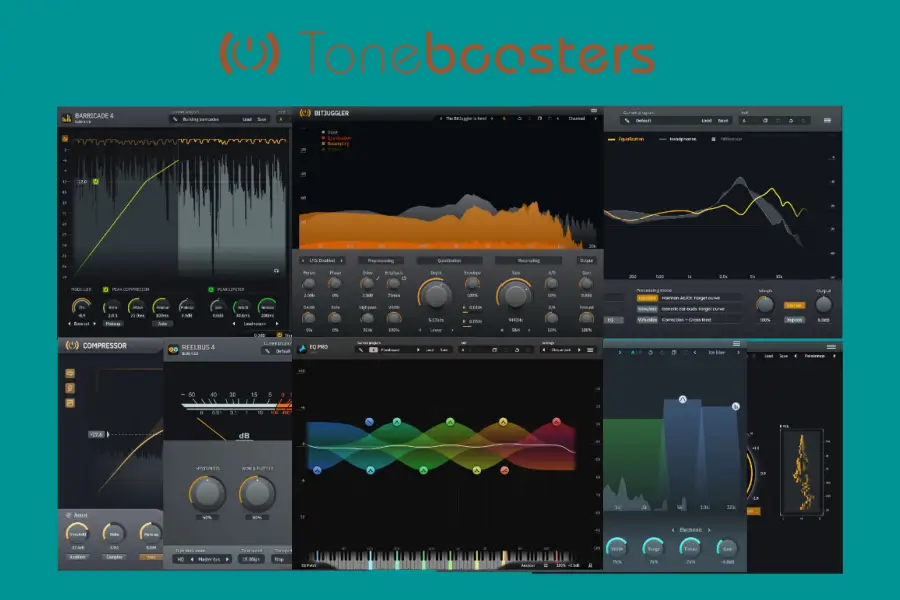 效果器合集-ToneBoosters Plugin Bundle