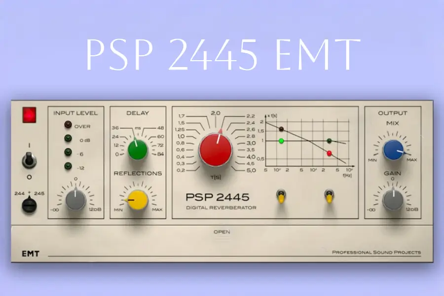 经典数字板式混响-PSPaudioware PSP 2445 EMT