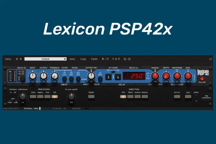 莱斯康延迟-PSPaudioware Lexicon PSP42x