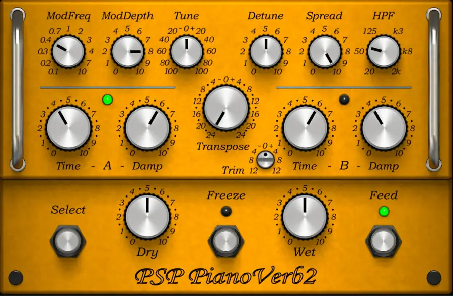 钢琴共鸣混响-PSPaudioware PSP PianoVerb2