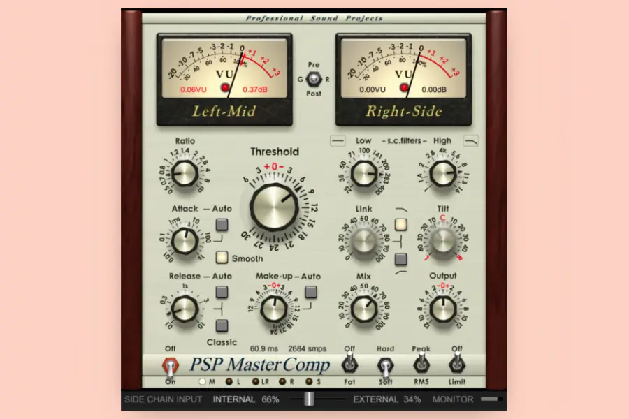 母带压缩限制器-PSPaudioware PSP MasterComp