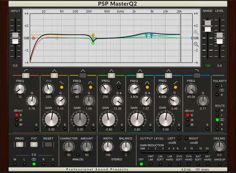 母带均衡器-PSPaudioware PSP MasterQ2