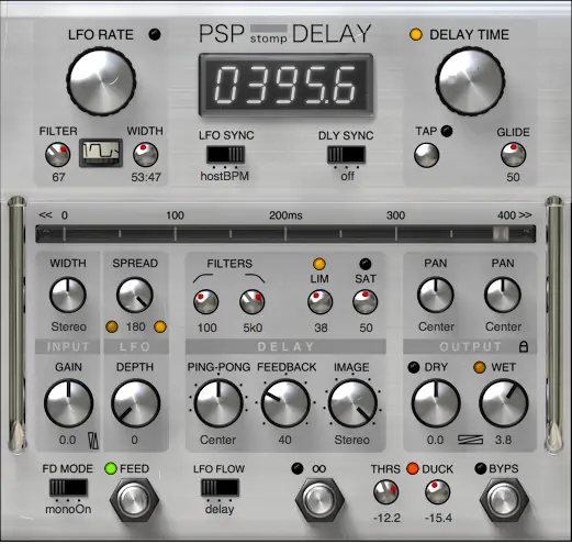 延迟效果器-PSPaudioware PSP stompDelay