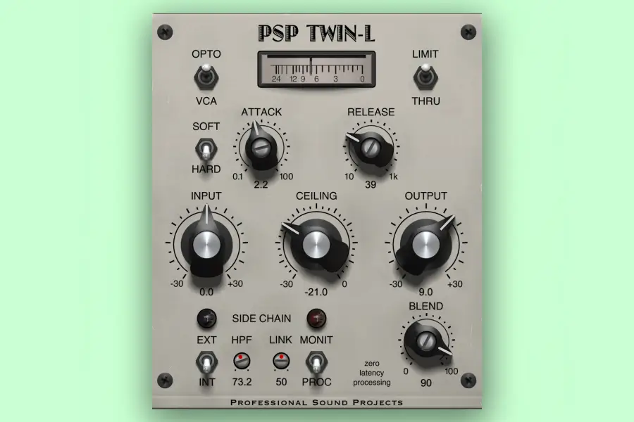 双算法零延迟限制器-PSPaudioware PSP Twin-L