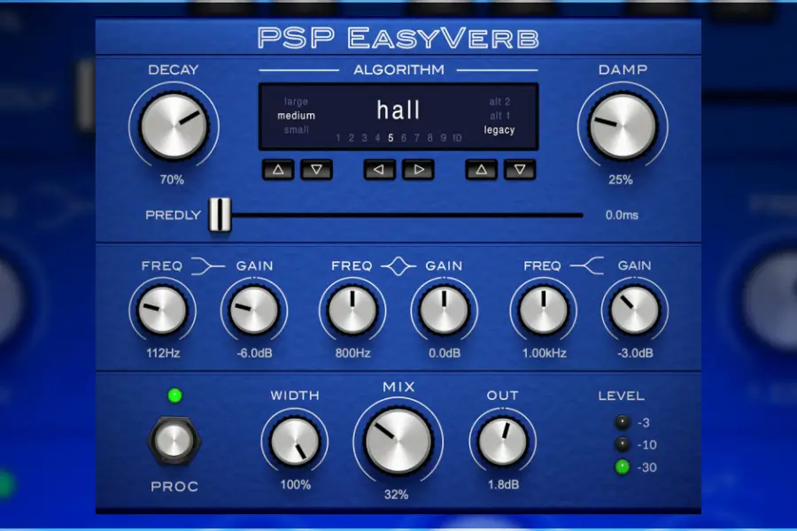 混响-PSPaudioware PSP EasyVerb