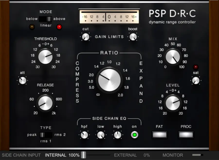 能动态处理器-PSPaudioware PSP DRC