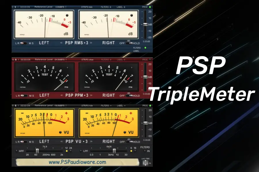 三合一电平表-PSPaudioware PSP TripleMeter