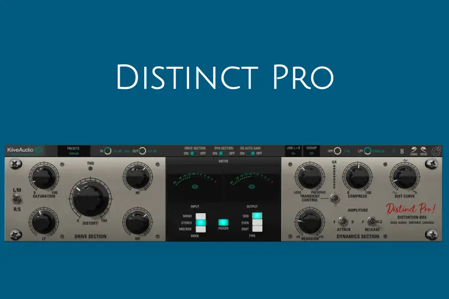 饱和失真效果器-Kiive Audio Distinct Pro