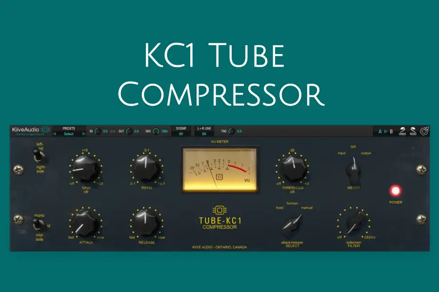 电子管压缩器-Kiive Audio KC1 Tube Compressor