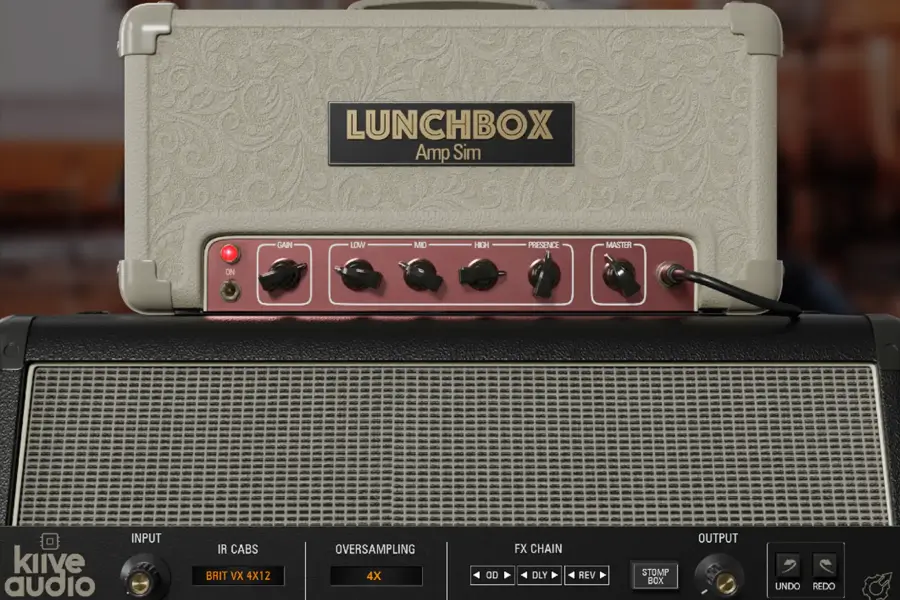 复古英式电子管吉他音箱-Kiive Audio Lunchbox Amp