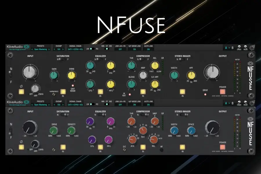 SSL尼夫双模式母带插件-Kiive Audio NFuse