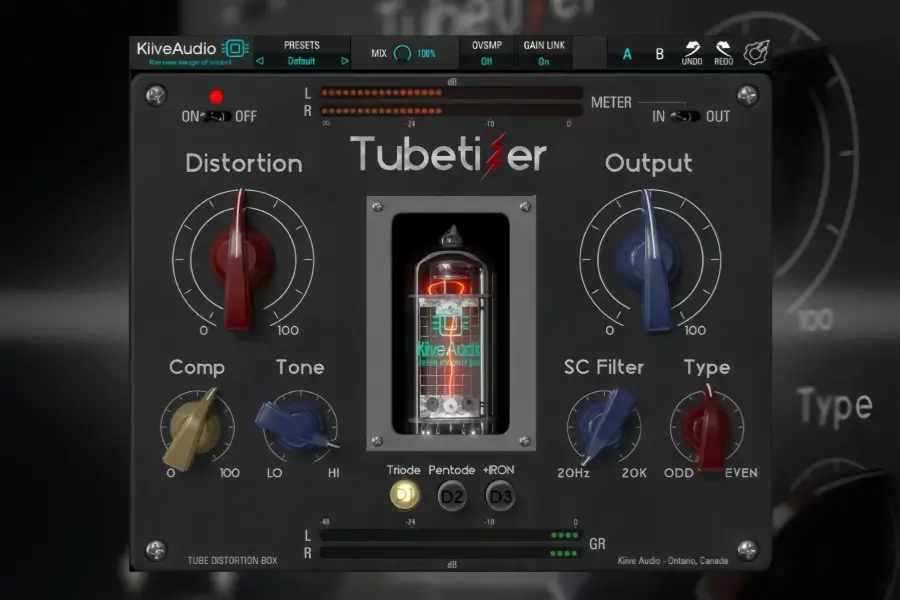 电子管饱和压缩-Kiive Audio Tubetizer