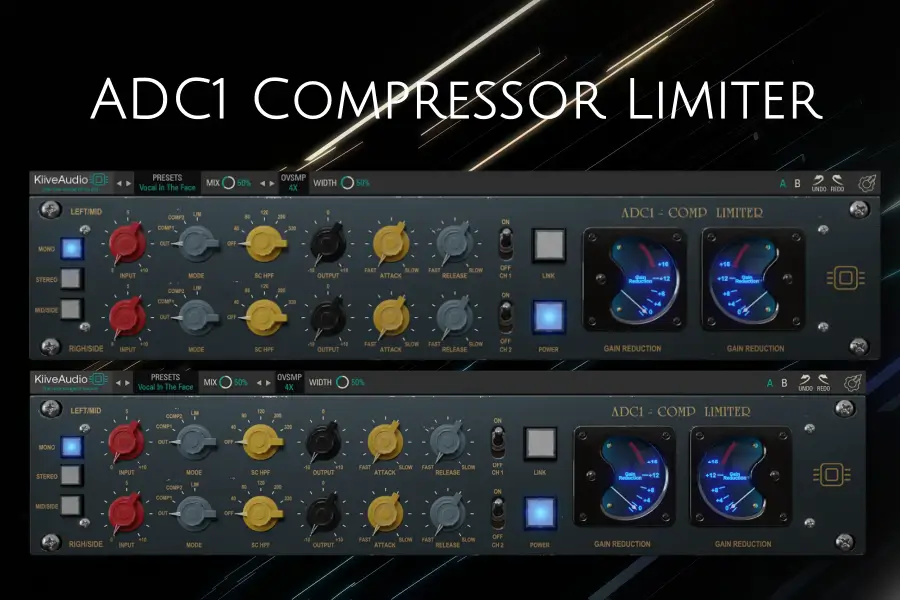 经典二极管桥压缩限制器-Kiive Audio ADC1 Compressor Limiter