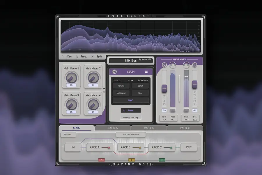 插件路由工具-Ravine DSP InterState