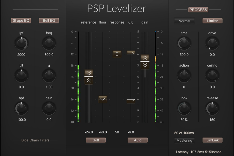 智能自动电平控制插件-PSPaudioware PSP Levelizer