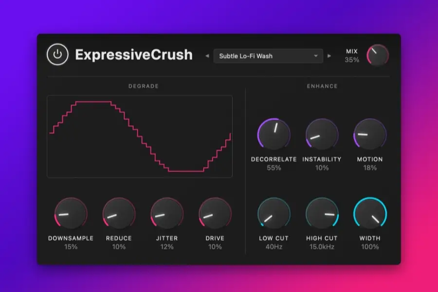 数字劣化比特压缩器-Expressive DSP ExpressiveCrush