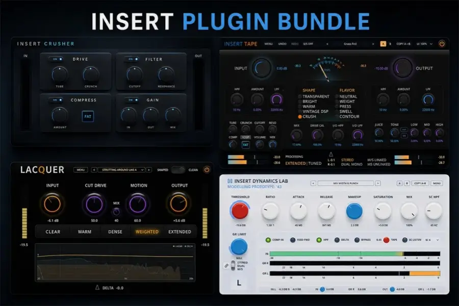 效果器合集-Insert Audio Bundle