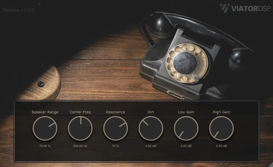 电话音效果器-Viator DSP TeleVox