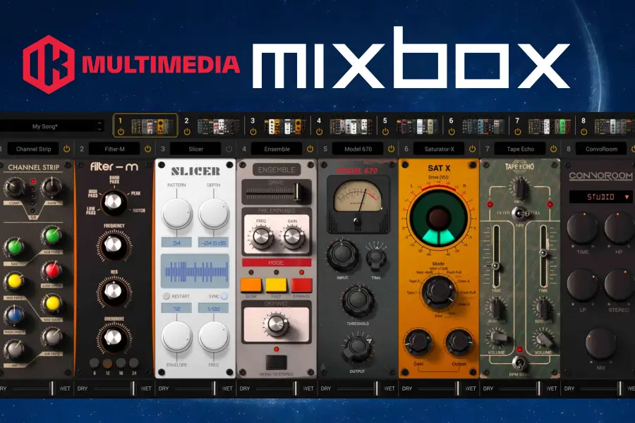 500系列混音盒子通道条-IK Multimedia MixBox