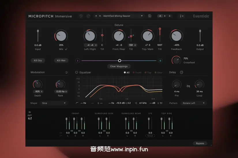 杜比环绕声空间效果器-Eventide MicroPitch Immersive
