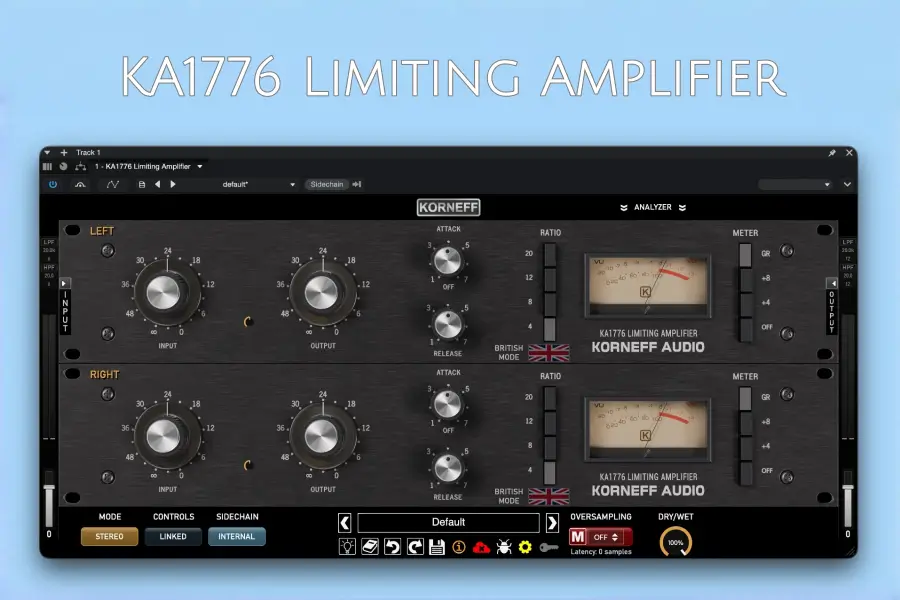 1176压缩器-Korneff Audio KA1776 Limiting Amplifier