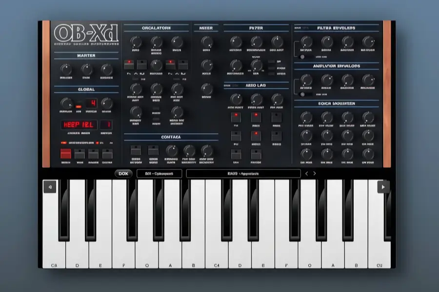 经典模拟合成器-discoDSP - OB-Xd 3