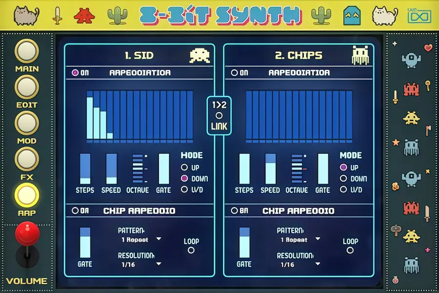 8比特合成器-UVI Soundbank 8-Bit Synth