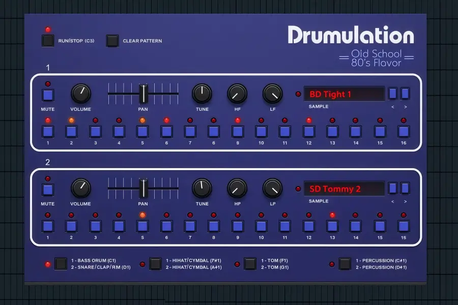 复古鼓机-UVI Soundbank Drumulation