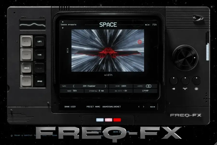 现代化模块式多效果器-Dezert Audio FREQ-FX