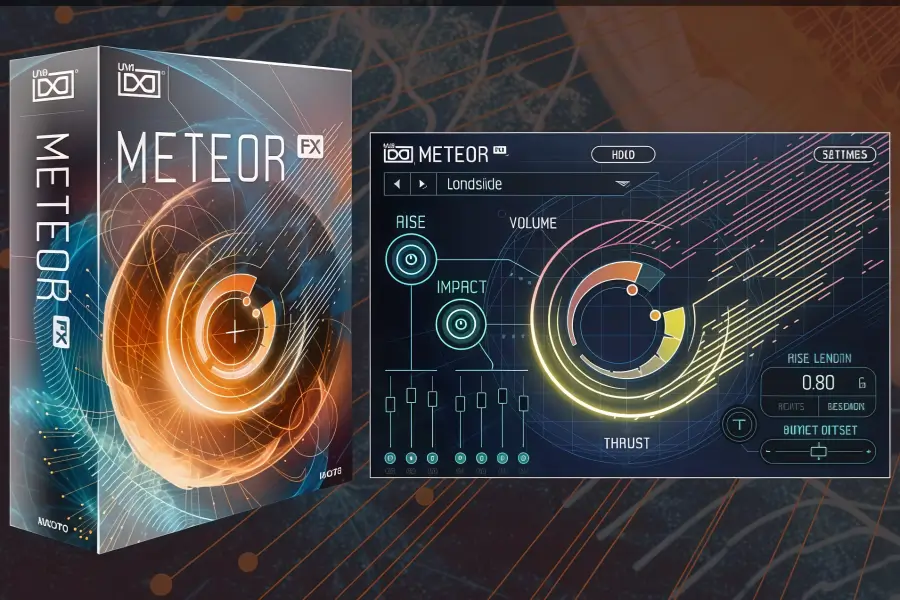 渐进铺垫冲击音效设计音源-UVI Soundbank Meteor
