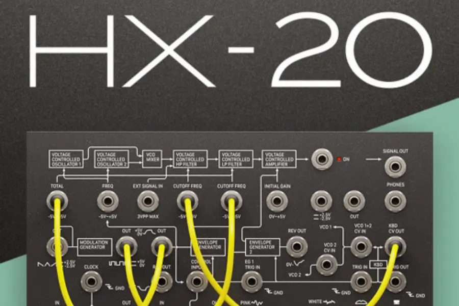 半模块化模拟合成器-UVI Falcon Expansion HX-20