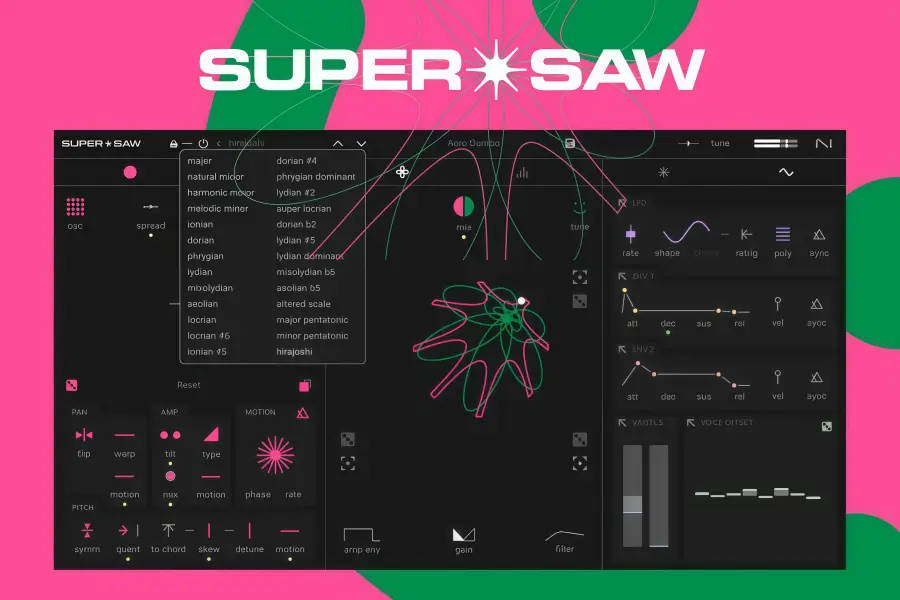 超级锯齿波合成器-Native Instruments SuperStarSaw