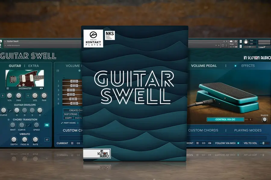 氛围吉他-In Session Audio Guitar Swell KONTAKT+Expansions