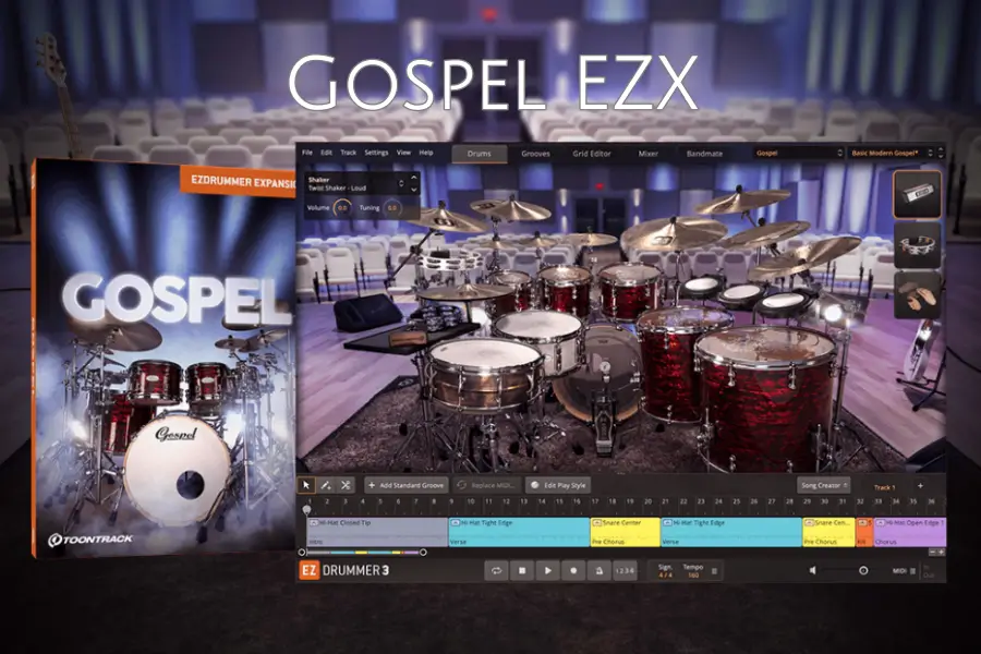 福音鼓 -Toontrack Gospel EZX