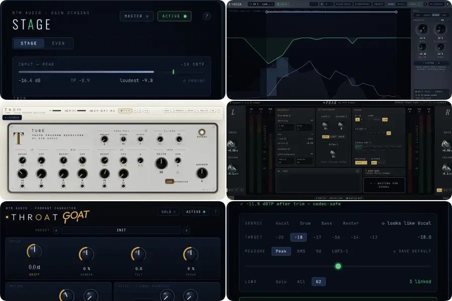 效果器合集-RTM Audio Bundle