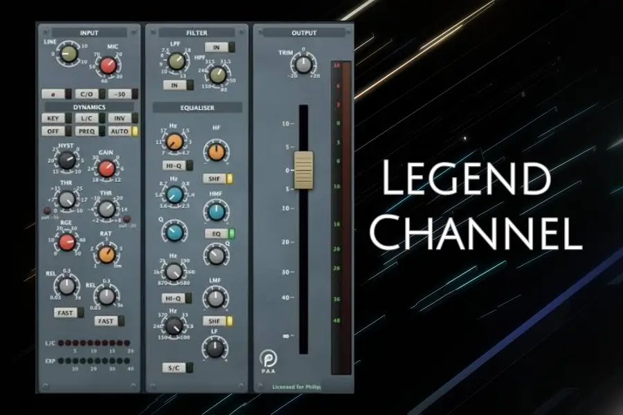 英式通道条-PAA Audio Legend Channel