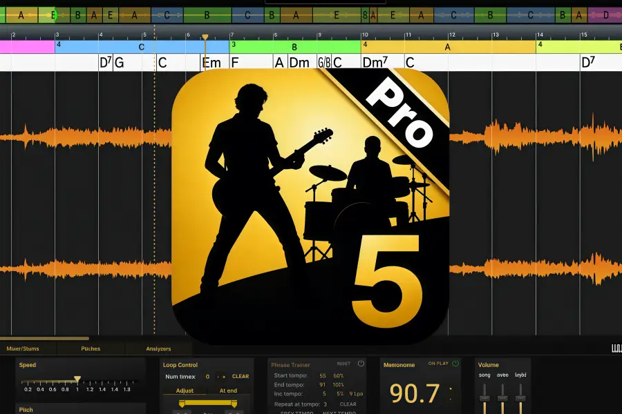歌曲大师-扒谱分析分离转MIDI乐谱生成工具-Song Master Pro 5
