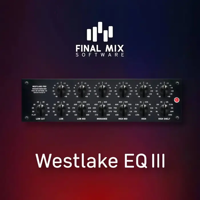 乐器均衡器-Final Mix Software WESTLAKE EQ III