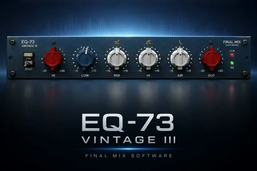 英式尼夫三段均衡器-Final Mix Software EQ-73 VINTAGE III
