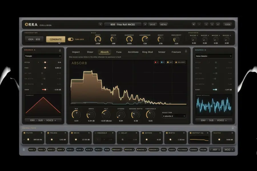 生成式混合合成器-Orra Audio Orra Collider